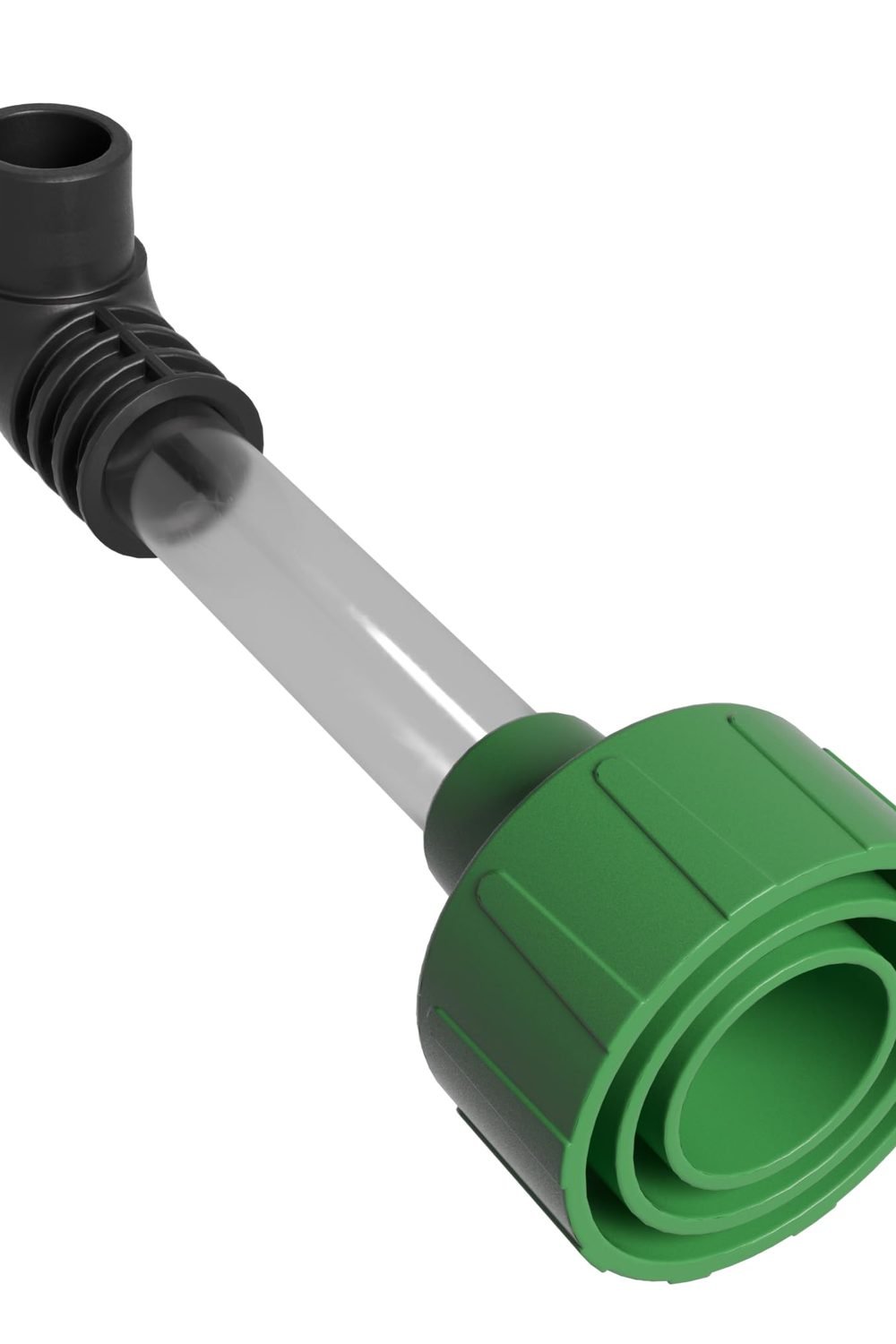 AC Drain Line Cleaner - Shop Vac Adapter for HVAC Condensate & Air Conditioner Clogs - Universal Fit Wet/Dry Vacuum Attachment - Clear See Through Fitting - Unclog, Flush & Evacuate product image