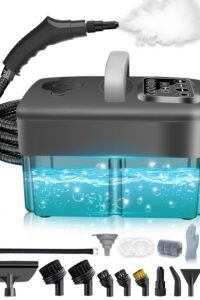 Steam Cleaner Home - 1600ML Water Tank 15s Heat-Up Portable Steamer Cleaning, 6 Level Adjustable, 2500W, 45PSI, 250F Steam, Handheld Steam Cleaner Car Detailing, Grease, Tile,Grout main product view - Steam Cleaner Home - 1600ML Water Tank 15s Heat-Up Portable Steamer Cleaning, 6 Level Adjustable, 2500W, 45PSI, 250F Steam, Handheld Steam Cleaner Car Detailing, Grease, Tile,Grout