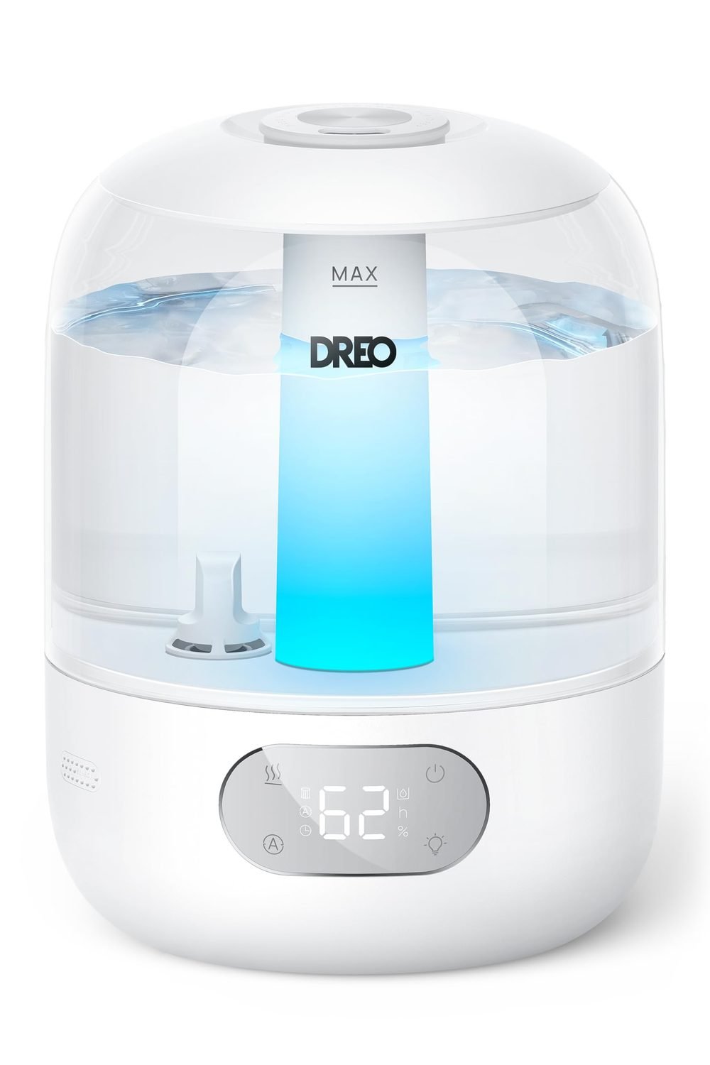 DREO 3L Humidifiers Bedroom, 30H Runtime, 26 dB Quiet, New Edition main product view - DREO 3L Humidifiers Bedroom, 30H Runtime, 26 dB Quiet, New Edition
