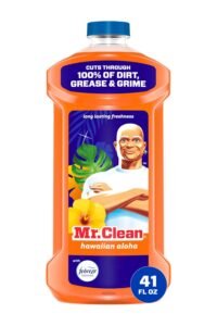 Mr. Clean All Purpose Cleaner, Mop Soap, Floor Cleaner Mopping Home, Bathroom, & Kitchen, Cleaning Liquid Mop & Bucket, Cleaning Supplies, Multi-Surface Dilutable, Hawaiian Aloha, 41oz main product view - Mr. Clean All Purpose Cleaner, Mop Soap, Floor Cleaner Mopping Home, Bathroom, & Kitchen, Cleaning Liquid Mop & Bucket, Cleaning Supplies, Multi-Surface Dilutable, Hawaiian Aloha, 41oz
