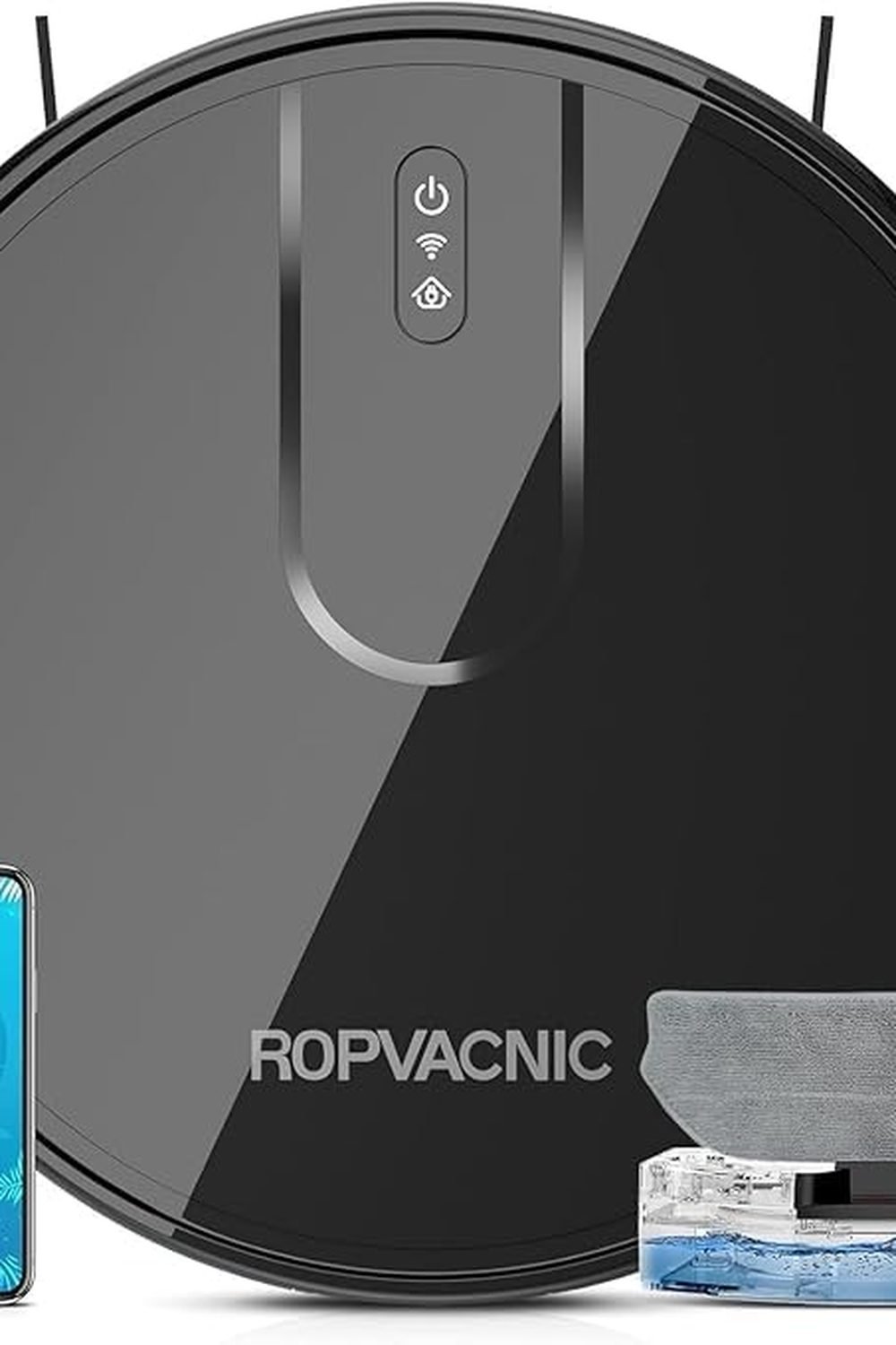 ROPVACNIC Robot Vacuum and Mop Combo 5200Pa Suction Robotic Cleaner accessories and refills — ROPVACNIC Robot Vacuum and Mop Combo 5200Pa Suction Robotic Cleaner