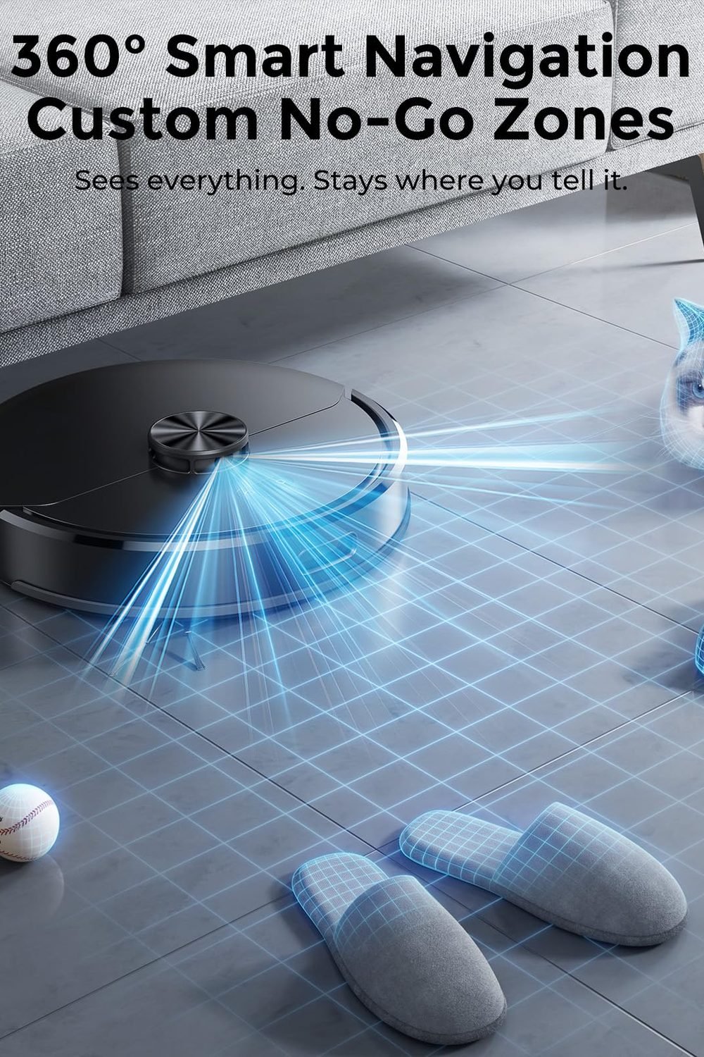 Kilgone Robot Vacuum & Mop, 90-Day Hands-Free, 6000Pa, Self-Empty, LiDAR accessories and refills — Kilgone Robot Vacuum & Mop, 90-Day Hands-Free, 6000Pa, Self-Empty, LiDAR