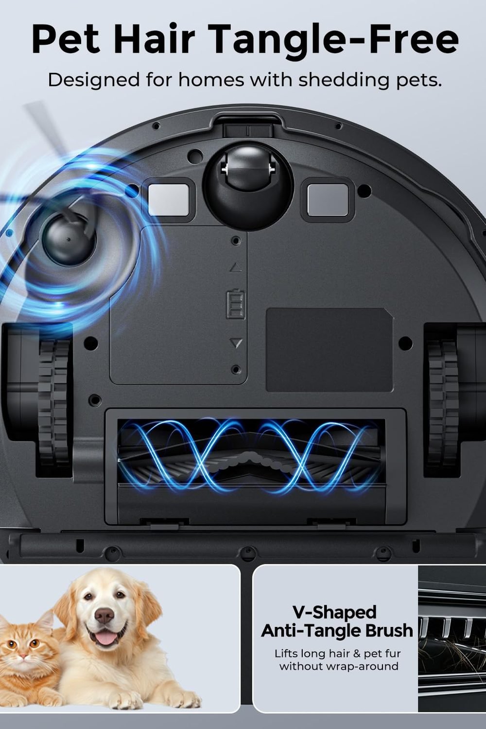 Kilgone Robot Vacuum & Mop, 90-Day Hands-Free, 6000Pa, Self-Empty, LiDAR in use at home — Kilgone Robot Vacuum & Mop, 90-Day Hands-Free, 6000Pa, Self-Empty, LiDAR