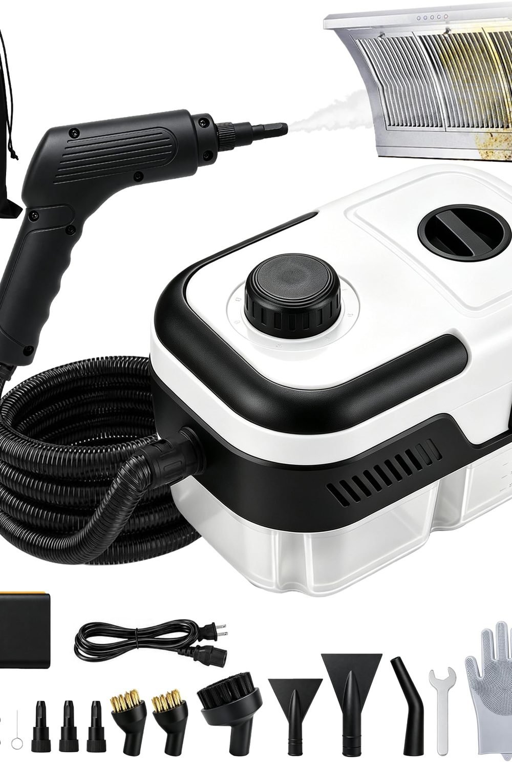 Fancyhonor Handheld Steam Cleaner Review (2026) 1 Handheld Steam Cleaner,High Pressure Steam Cleaner With 18pcs Accessories,40.6 Oz Water Tank,6-Level Adjustable Steam And 10s Heat-Up,Home Steam Cleaner For Floor Furniture Car Cleaning shown on its Amazon listing
