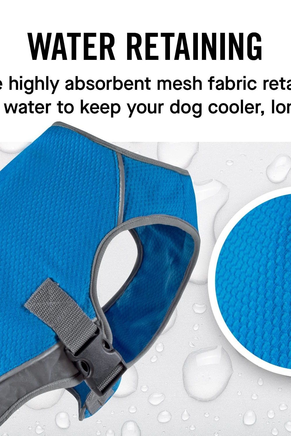 Canada Pooch Chill Seeker Cooling Vest Review 5 Canada Pooch Chill Seeker Cooling Vest gallery view 5