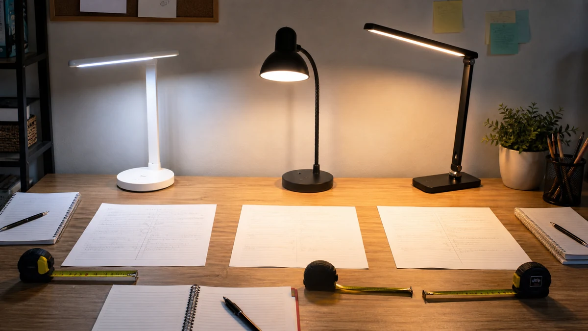 Best Desk Lamp For College Students 2026: 3 Product Comparison 9 desk lamp for college students comparison testing setup