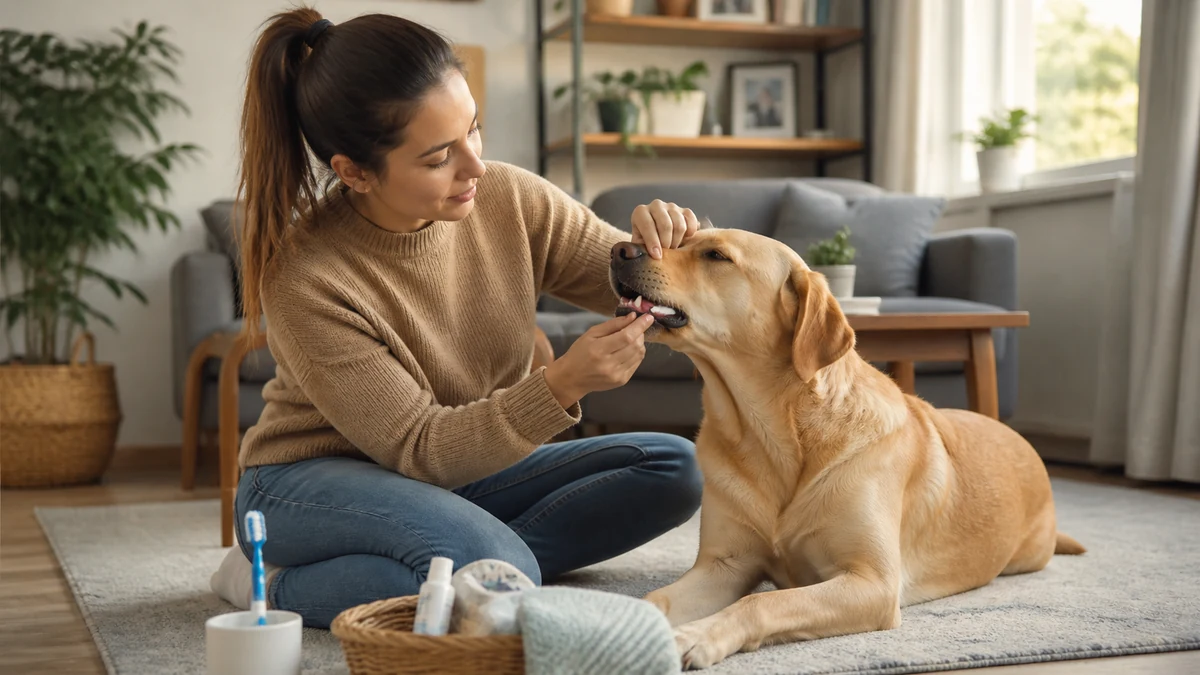 dog teeth cleaning products buyer problem and daily context