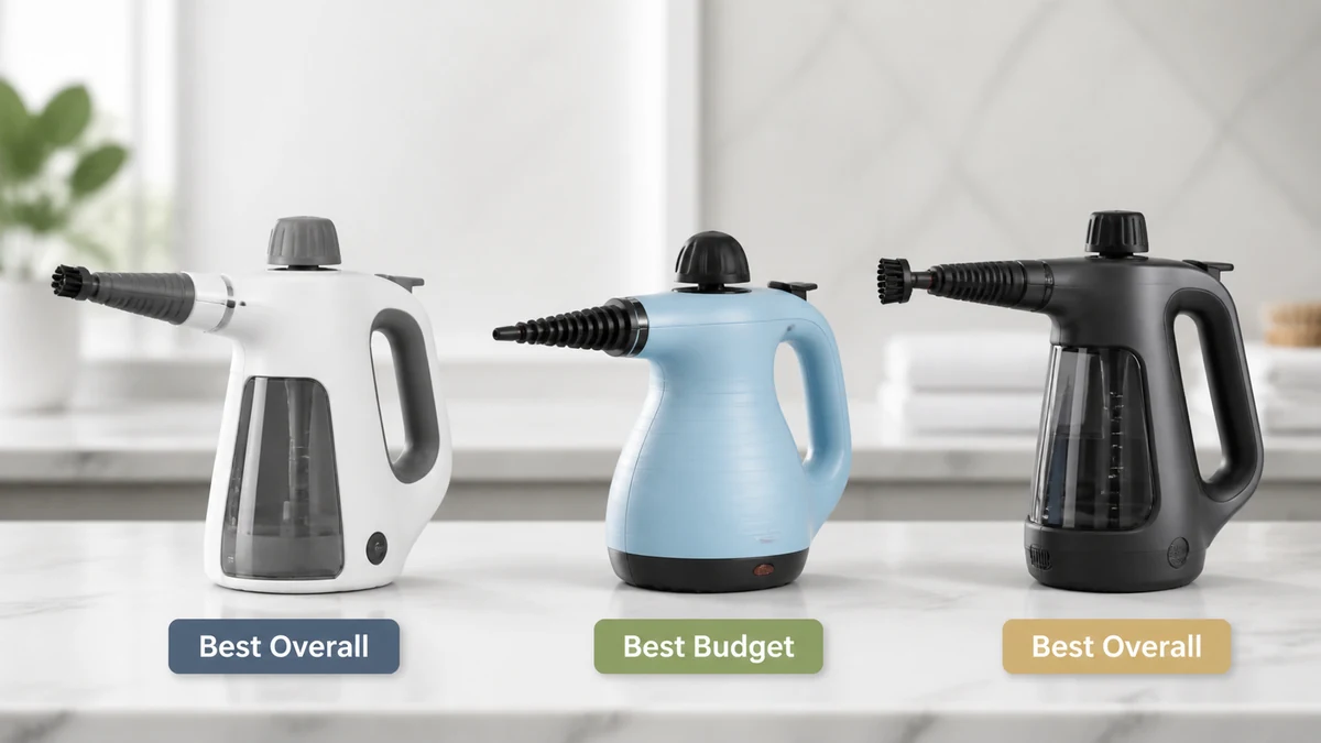 Best Handheld Steamer For Cleaning 2026: 3 Product Comparison 1 Editorial comparison image