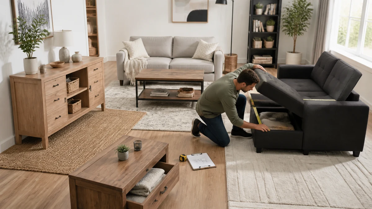 Best Living Room Furniture 2026: 3 Product Comparison 5 living room furniture comparison testing setup