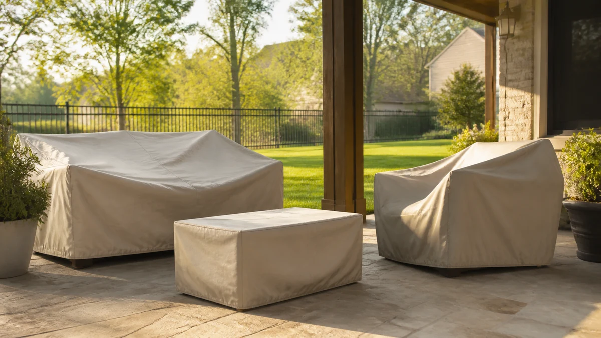 Outdoor Furniture Covers Trend 2026: What US Buyers Need to Know 3 Real-world outdoor furniture covers setup in an outdoor living space