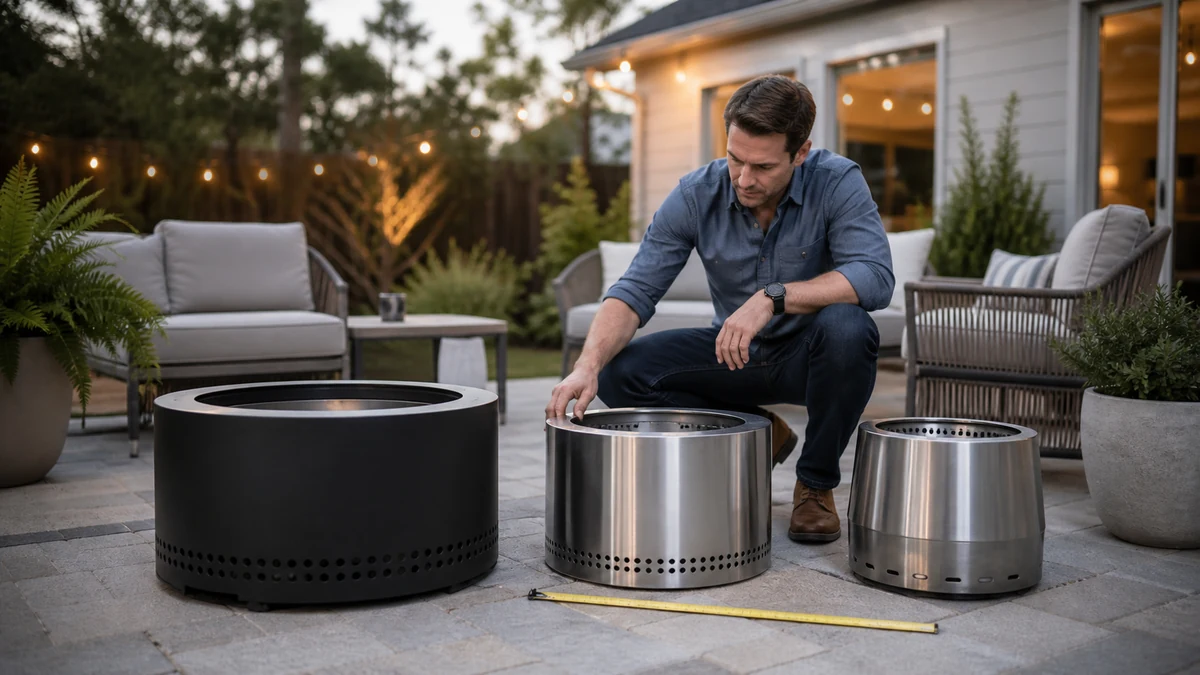 smokeless fire pit buyer context
