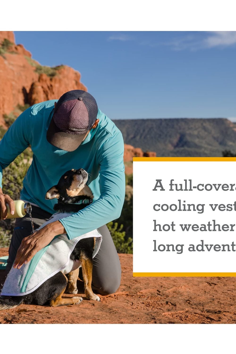 Ruffwear Swamp Cooler Dog Vest Review 3 Ruffwear Swamp Cooler Cooling Dog Vest gallery view 3