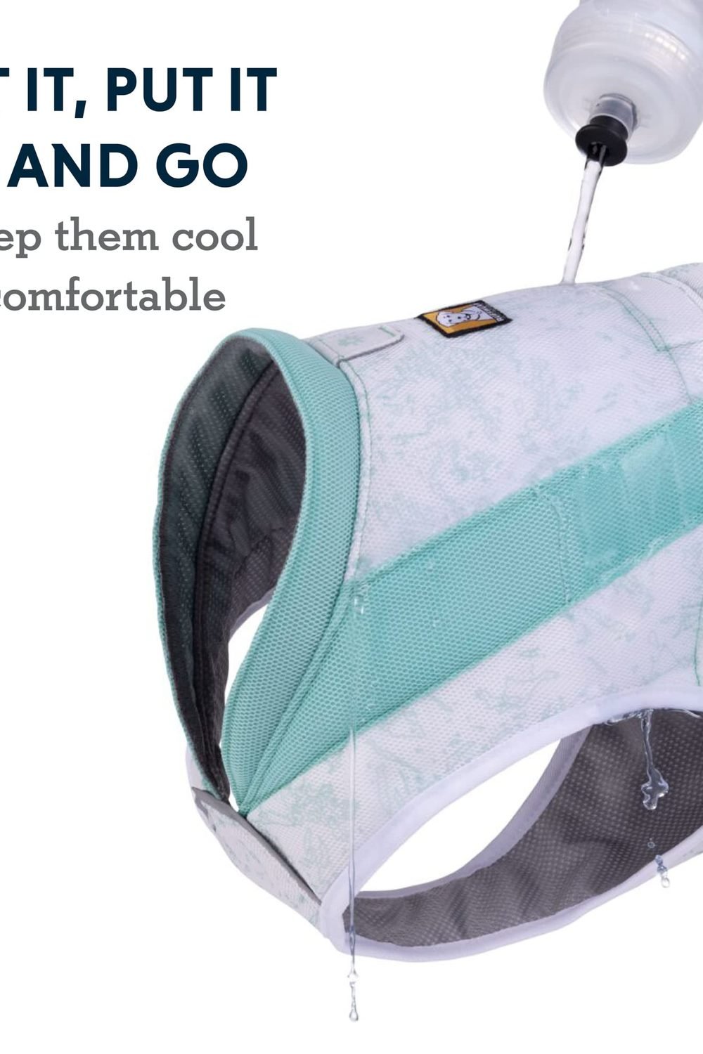 Ruffwear Swamp Cooler Dog Vest Review 4 Ruffwear Swamp Cooler Cooling Dog Vest gallery view 4