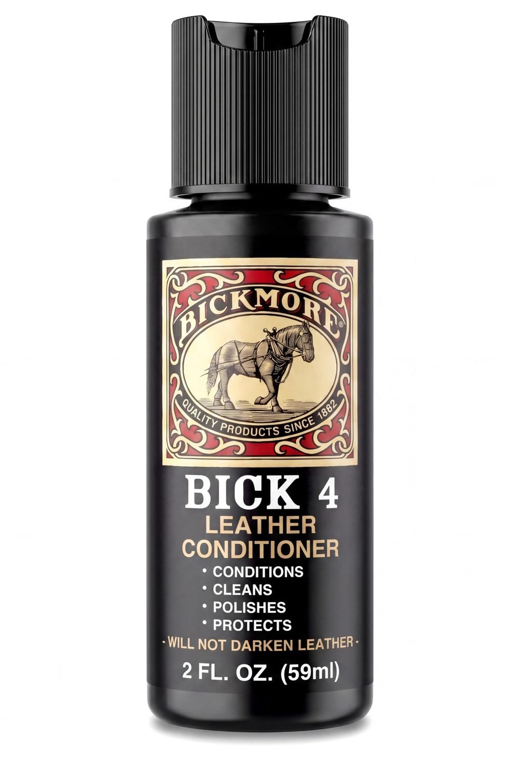 Bick 4 Leather Conditioner & Cleaner, Won't Darken Boots, Couch, Bags 2 oz product image