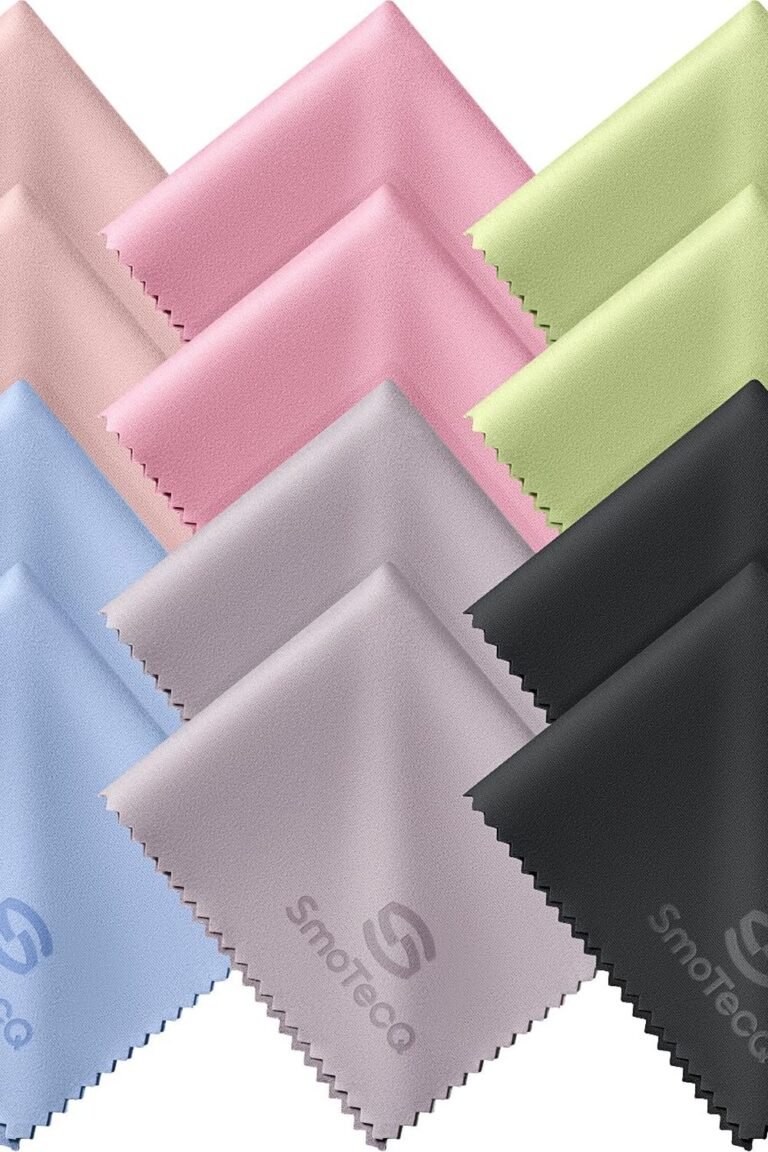 12 Pack Microfiber Lens Cleaning Cloths - Ultra-Soft, Scratch-Free Eyeglass Cloths Glasses, Screens & Cameras - 76 in, Assorted Colors main product view - 12 Pack Microfiber Lens Cleaning Cloths - Ultra-Soft, Scratch-Free Eyeglass Cloths Glasses, Screens & Cameras - 76 in, Assorted Colors