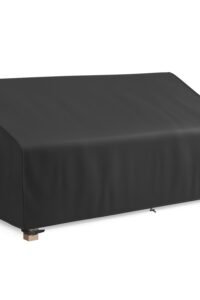 MR. COVER 3-Seater Outdoor Couch Cover Waterproof, 80 Inch Patio Furniture Cover Sofa, Heavy Duty Polyester & Double-Stitched Seams, Classic Black main product view - MR. COVER 3-Seater Outdoor Couch Cover Waterproof, 80 Inch Patio Furniture Cover Sofa, Heavy Duty Polyester & Double-Stitched Seams, Classic Black