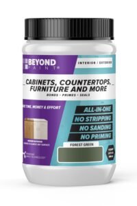 Beyond Paint All-in-One Refinishing Paint, No Sanding, Matte Finish Cabinets, Countertops, Furniture and Doors, 1 Quart, Forest Green main product view - Beyond Paint All-in-One Refinishing Paint, No Sanding, Matte Finish Cabinets, Countertops, Furniture and Doors, 1 Quart, Forest Green
