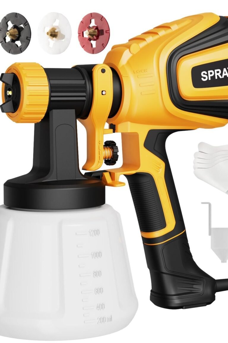VONFORN Paint Sprayer, 700W Spray Paint Gun with 4 Nozzles & 3 Patterns main product view - VONFORN Paint Sprayer, 700W Spray Paint Gun with 4 Nozzles & 3 Patterns