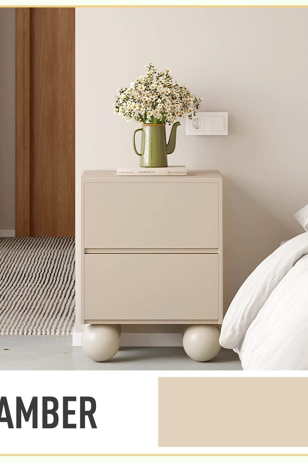 DWIL Acrylic Wood Paint Furniture - Semi-Gloss Paint Suitable Wood Surface Renovation, Water-Based All match Paint, Non-Toxic & Odorless, Eco-Friendly & Healthy (32OZ, Amber) side angle and details - DWIL Acrylic Wood Paint Furniture - Semi-Gloss Paint Suitable Wood Surface Renovation, Water-Based All match Paint, Non-Toxic & Odorless, Eco-Friendly & Healthy (32OZ, Amber)