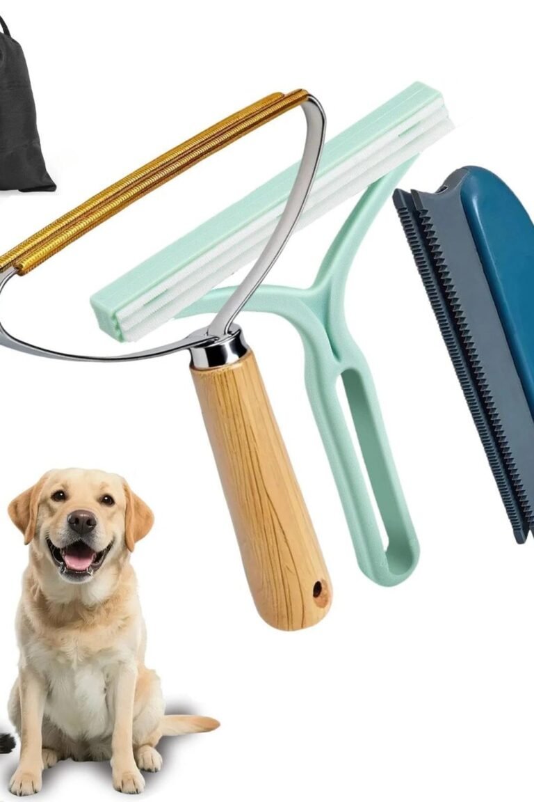 Qbily Pet Hair Remover 2nd Gen (3 Pack) - Reusable Lint Removal Tool Couch, Carpets, Cat Trees, Car Mats, Furniture, Clothes, Pet Houses, Dog & Cat Hair Scraper Tool with Storage Bag main product view - Qbily Pet Hair Remover 2nd Gen (3 Pack) - Reusable Lint Removal Tool Couch, Carpets, Cat Trees, Car Mats, Furniture, Clothes, Pet Houses, Dog & Cat Hair Scraper Tool with Storage Bag