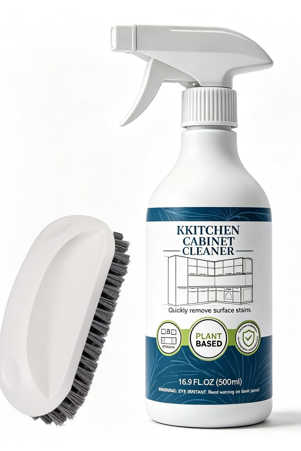 Kitchen Cabinet Cleaner, Plant Based Safe Wood and Painted Cabinet main product view - Kitchen Cabinet Cleaner, Plant Based Safe Wood and Painted Cabinet