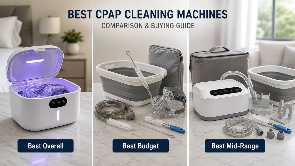 Best Cpap Cleaning Machine 2026: 3 Product Comparison 1 Editorial comparison image