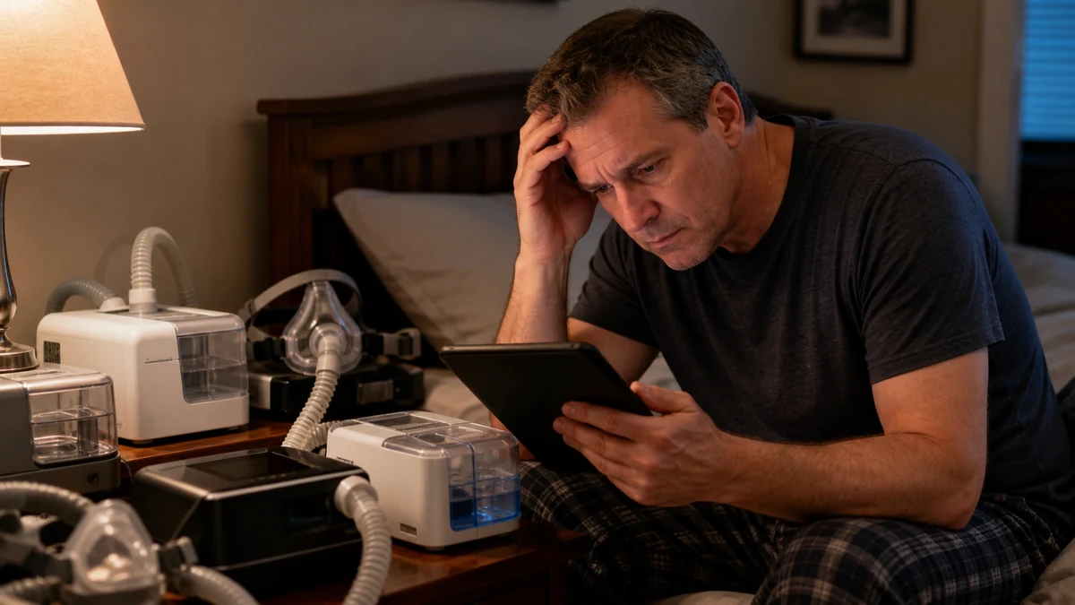 cpap cleaning machine buyer problem and daily context