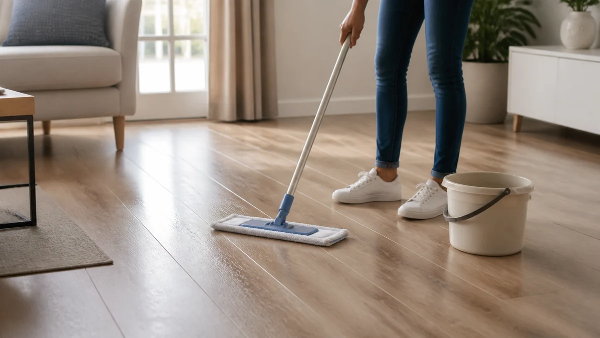 Laminate Floor Cleaning Solution Trend 2026: What US Buyers Need... 3 Real-world laminate floor cleaning solution setup in an outdoor living space