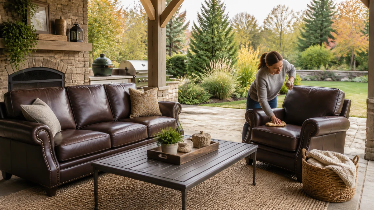 Leather Conditioner For Furniture Trend 2026: What US Buyers Need... 5 Real-world leather conditioner for furniture setup in an outdoor living space