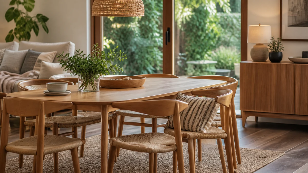 Real-world price furniture setup in an outdoor living space