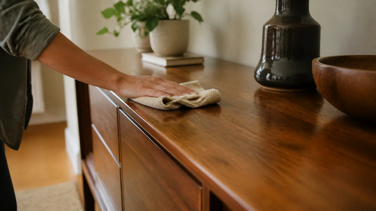 Wood Furniture Cleaner Trend 2026: What US Buyers Need to Know 3 Real-world wood furniture cleaner setup in an outdoor living space